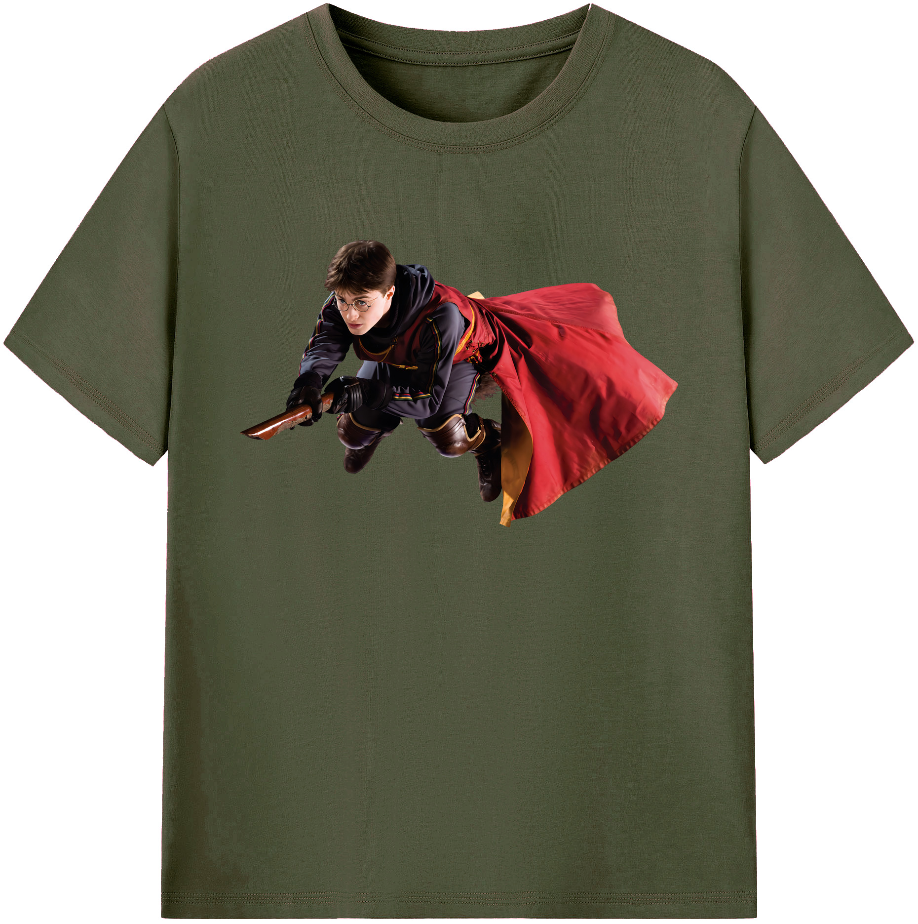 （画像用） Harry Potter ハリー・ポッターシリーズ 綿100％ メンズ半袖Tシャツ｜肌触りやわらか＆通気性